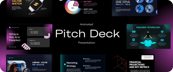 Animated Pitch Deck Services